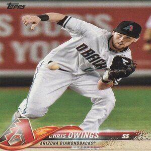 Chris Owings - 2018 Topps Series 1 Baseball Card